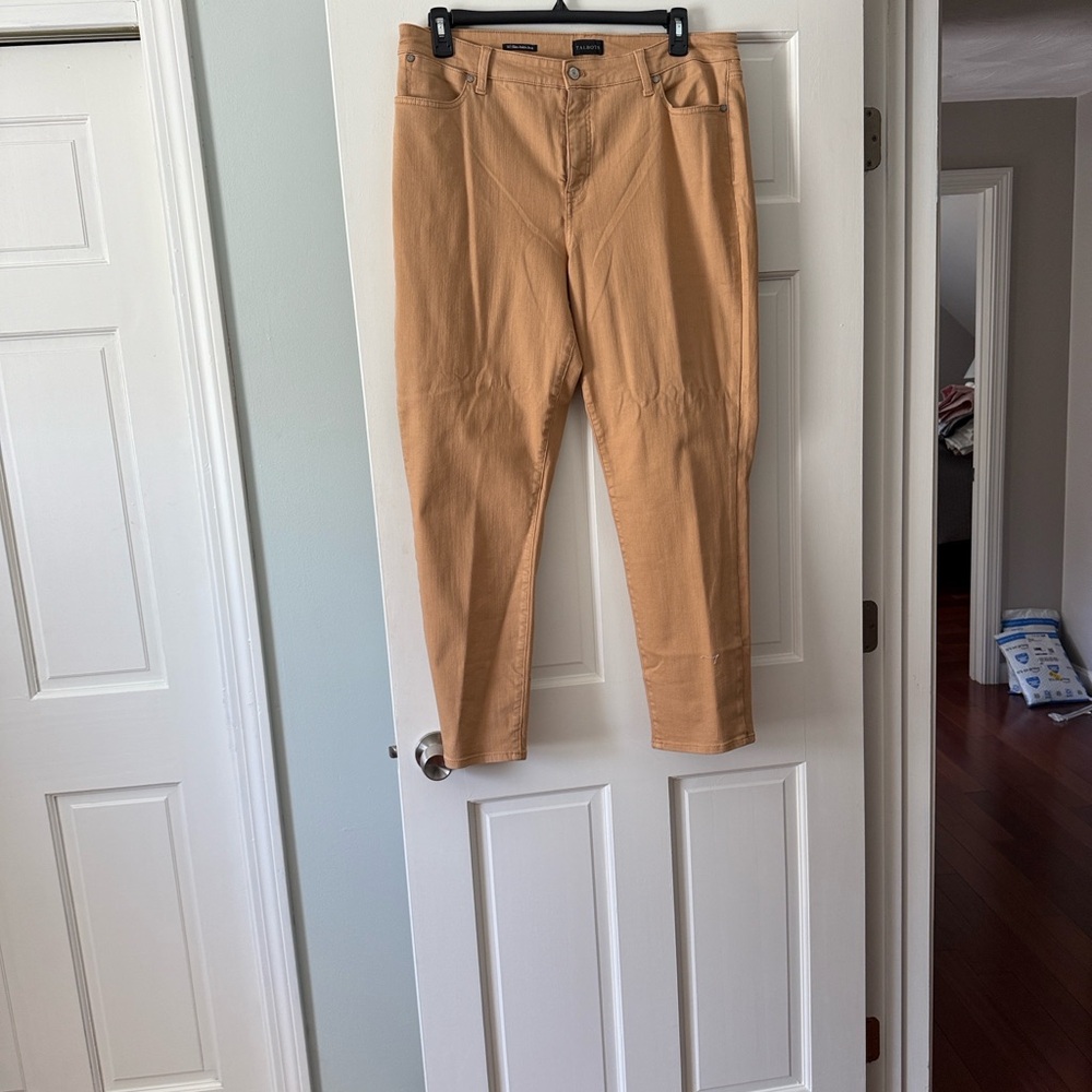 Talbots Light Tan Denim Pants